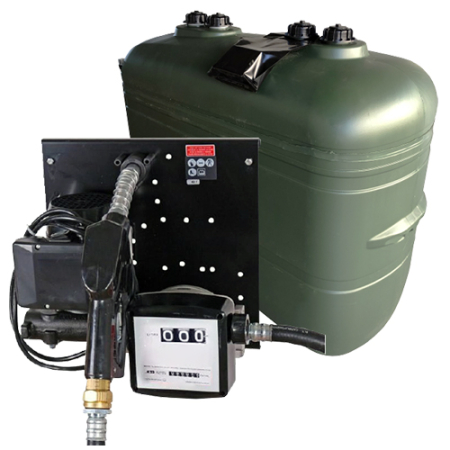 Kit automático completo con depósito de 1000L
